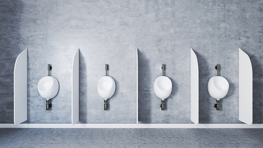 Phenolic Urinal Partitions